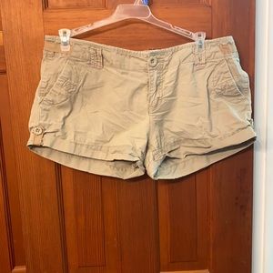 Tan shorts size M
